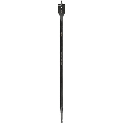 DEWALT DW1595 Spade Drill Bit, 1 in Dia, 16 in OAL, 1/4 in Dia Shank, Hex Shank