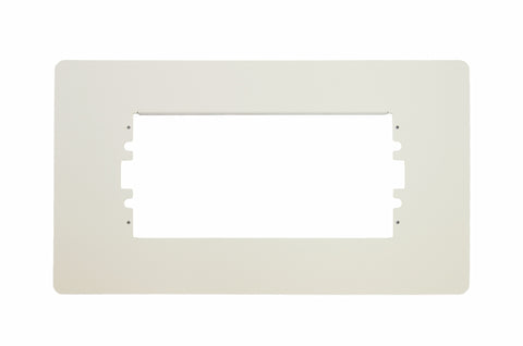 TPI 4300PW Wallplate Adapter, White