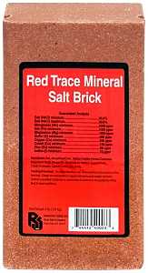 Roto Salt Champion's Choice 110004997 Trace Mineral Salt Brick, 4 lb, Pack of 15