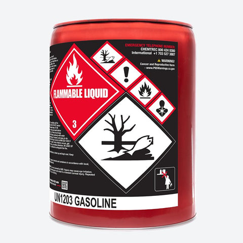 VP Racing 6292 40:1 Premixed Small Engine Fuel, Aromatic Hydrocarbon, Red, 5 gal Pail