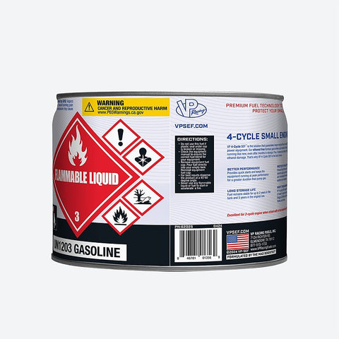 VP Racing 62025 4-Cycle Ethanol-Free Fuel, Aromatic Hydrocarbon, Clear, 2.5 gal Pail, Pack of 2