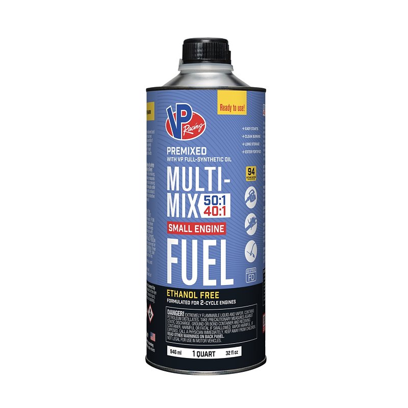 VP Racing Fuels Multi-Mix 6815 Premix 2-Cycle Fuel, Aromatic Hydrocarb ...