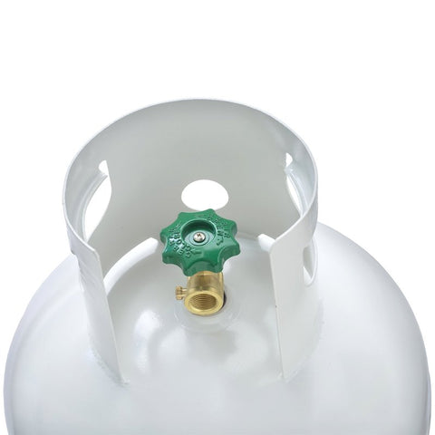 Flame King YSN100 LP Cylinder with POL Valve, 100 lb Tank, Steel