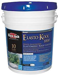 Gardner SK-7805 Elastomeric Roof Coating, White, 18 L Pail, Liquid, White