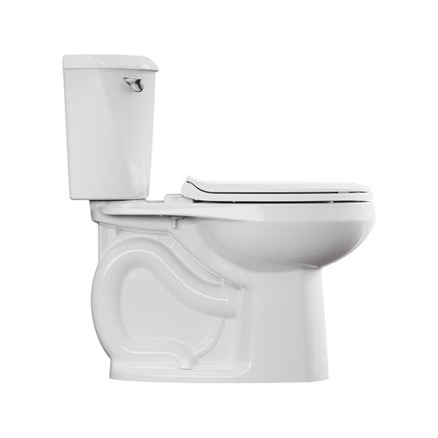 American Standard 736AA001.020 Complete Toilet, Elongated Bowl, 1.6 gpf Flush, 12 in Rough-In, 16-1/2 in H Rim, White