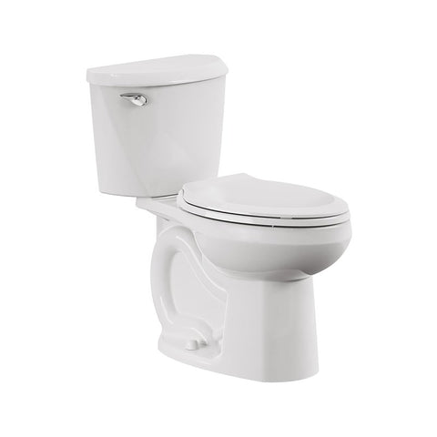 American Standard 736AA001.020 Complete Toilet, Elongated Bowl, 1.6 gpf Flush, 12 in Rough-In, 16-1/2 in H Rim, White