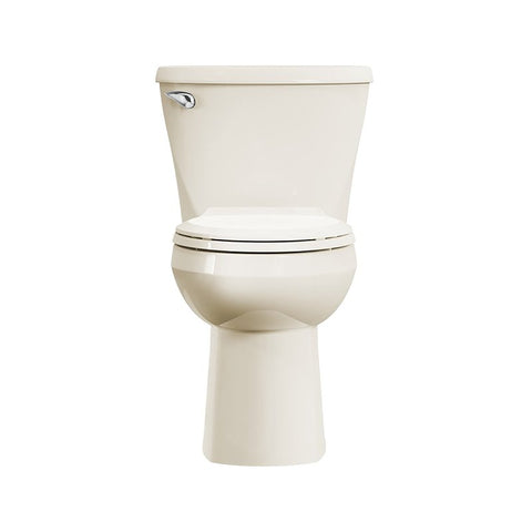 American Standard 736AA101.021 Complete Toilet, Elongated Bowl, 1.28 gpf Flush, 12 in Rough-In, 16-1/2 in H Rim, Bone