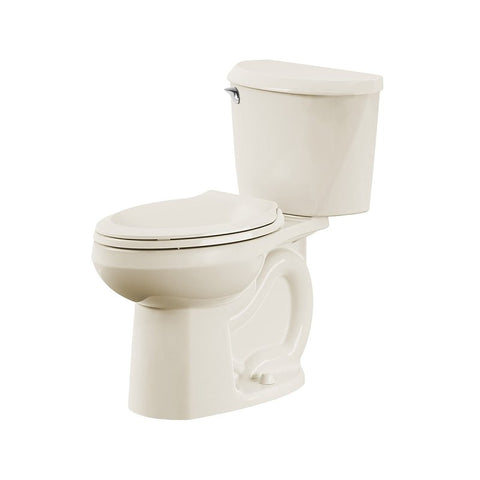 American Standard 736AA101.021 Complete Toilet, Elongated Bowl, 1.28 gpf Flush, 12 in Rough-In, 16-1/2 in H Rim, Bone