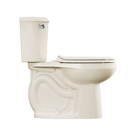 American Standard 736AA101.021 Complete Toilet, Elongated Bowl, 1.28 gpf Flush, 12 in Rough-In, 16-1/2 in H Rim, Bone