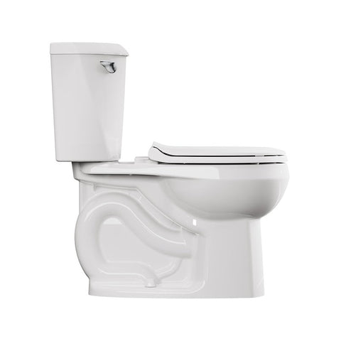 American Standard 736DA101.020 Complete Toilet, Round Front Bowl, 1.28 gpf Flush, 12 in Rough-In, 15 in H Rim, White