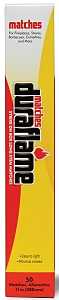 Duraflame 11763 Safety Matches Box, 50-Stick, Pack of 12