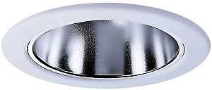 Eaton Wiring Devices RE-4003SC Specular Reflector, 5 in Dia, Metal/Plastic, White