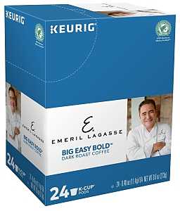 Keurig 5000340299 K-Cup Pod Box, Yes Caffeine, Dark Roast Box, Pack of 4