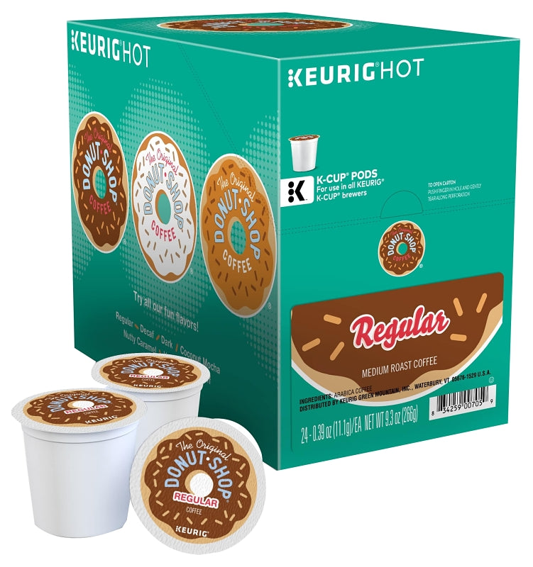 Keurig 5000330069 K-Cup Pod, Yes Caffeine, Medium Roast, 12 oz Box