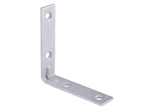 ProSource CB-G03-C4PS Corner Brace, 3 in L, 3 in W, 3/4 in H, Galvanized Steel, Galvanized, 2.6 mm Thick Material