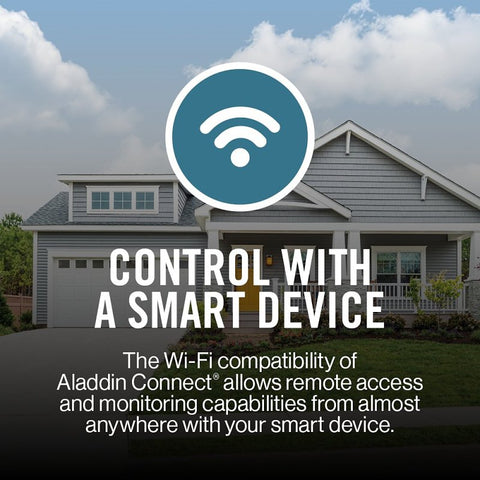 Genie 39626V/3155-TV Garage Door Opener, Smartphone Control