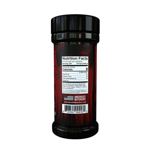 Bearded Butcher BB-4162 Seasoning, Solid, Bold Blend, 10 oz Can
