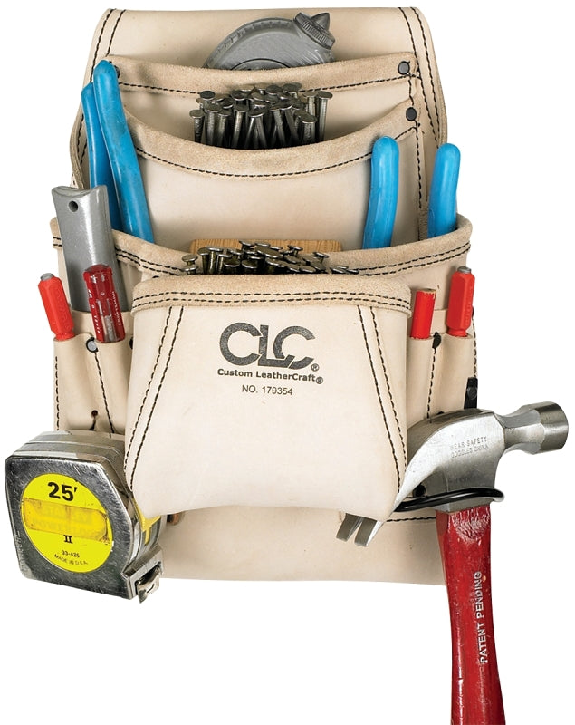 CLC Tool Works Series 179354 Carpenter's Nail/Tool Bag, 20 in W