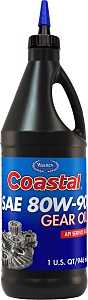 Coastal 12401 Gear Oil, 80W-90, 1 qt Bottle, Pack of 12