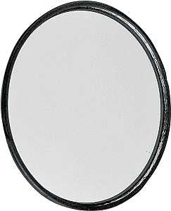 PM V600 Blind Spot Mirror, 2 in Dia, Round, Aluminum Frame