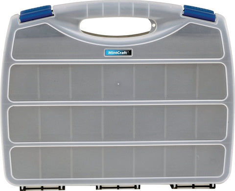 Vulcan Storage Box With Divider, 15 In L X 12 In W X 2-3/8 In H