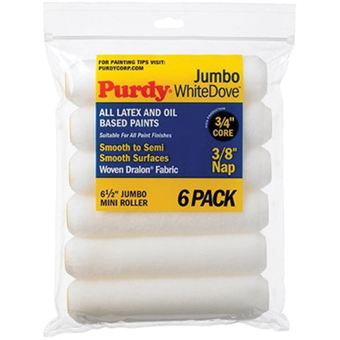 Purdy White Dove Dralon Paint Roller Cover 1/4 in. L x 4-1/2 in. W 2 pk