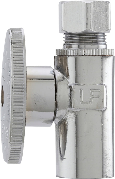 Plumb Pak PP62PCLF Shut-Off Valve, 1/2 x 3/8 in Connection, Sweat x Compression