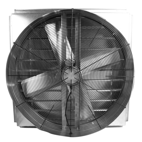MaxxAir IF36 Exhaust Fan, 9000 cfm Air, Steel, Mill