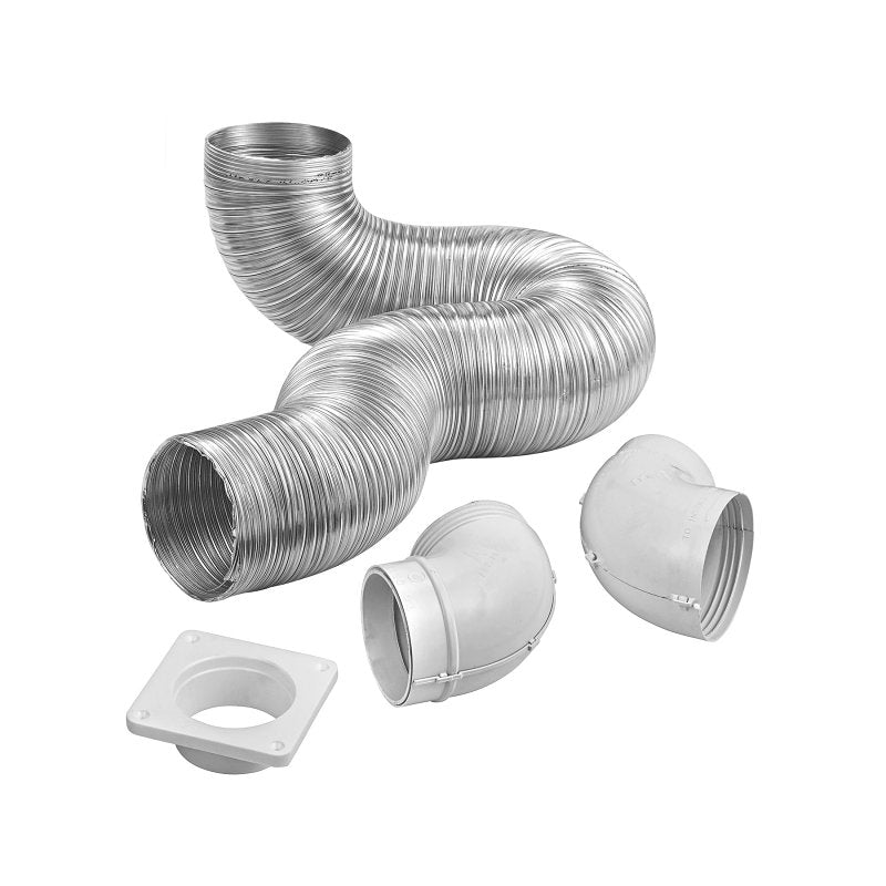 Lambro 4004 Flexible Aluminum Duct Dryer Vent Kit - Thumbnail 5