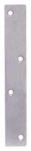 ProSource MP-Z08-01PS Mending Plate, 8 in L, 1-1/4 in W, Steel, Galvanized, Screw Mounting, Pack of 5