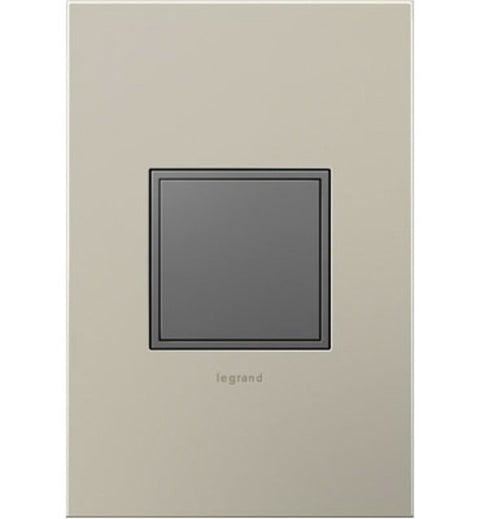 Legrand adorne ARPTR151GM2 Pop-Out Outlet, 15 A, 1 -Gang, NEMA: NEMA 5-15R, Magnesium