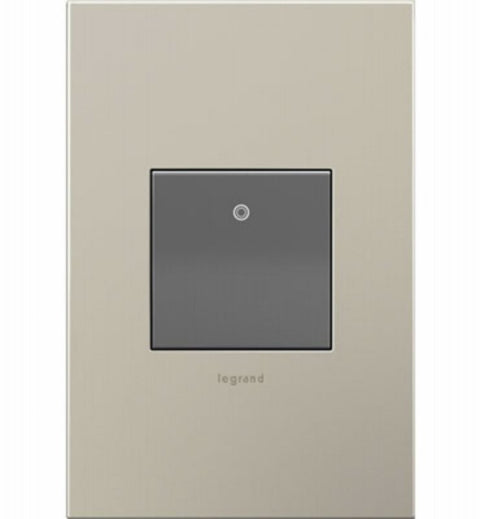 Legrand adorne Series ASPD1532M4 Paddle Switch, 15 A, 120 V, 3-Way, Back Wire Terminal