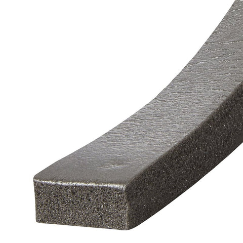 Frost King R512H Weatherseal Tape, 1/2 in W, 10 ft L, 5/16 in Thick, Rubber Foam, Black