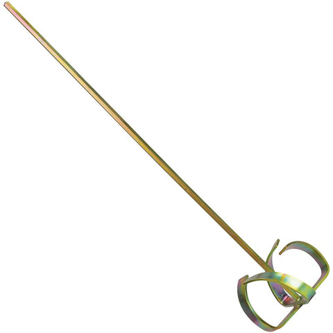 Level5 5-292 Long Mixing Paddle With Head, 32 in OAL, 7 in Dia Head, Carbon Steel
