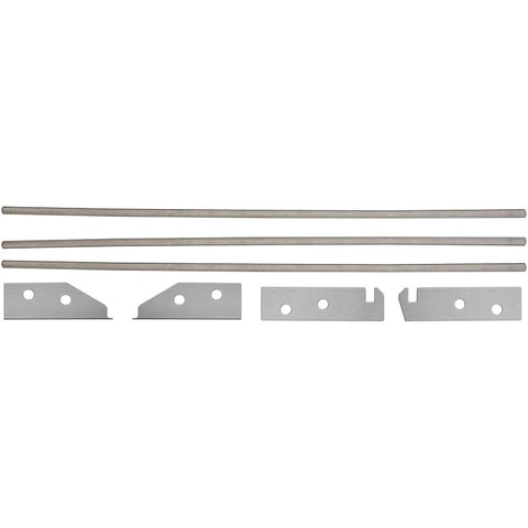 Level5 4-833 Flat Box Repair Kit, Brass