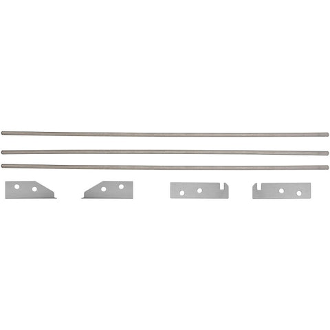 Level5 4-834 Flat Box Repair Kit, Brass