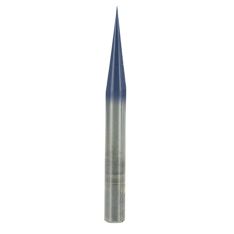 Freud 70-112 Engraving V-Groove Bit, 1/4 in Dia Cutter, 45/64 in L Cutting, 2-1/2 in OAL, 1/4 in Dia Shank, 1-Cutter