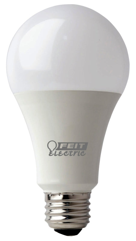 Feit Electric OM100DM/930CA/2 LED Lamp, General Purpose, 1600 Lumens, 17.5 W, A21 Lamp, 100 W Equivalent, E26 Lamp Base