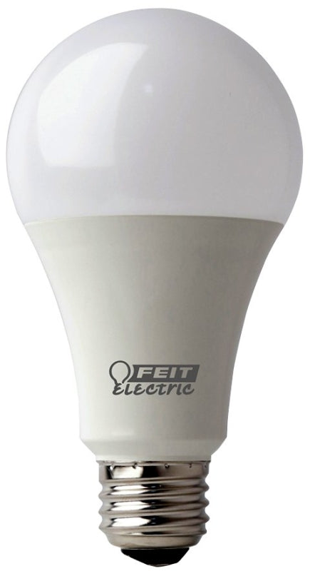 Feit Electric OM100/930CA10K/2 LED Bulb, General Purpose, 1600 Lumens, 17.7 W, A21 Lamp, 100 W Equivalent, Bright White