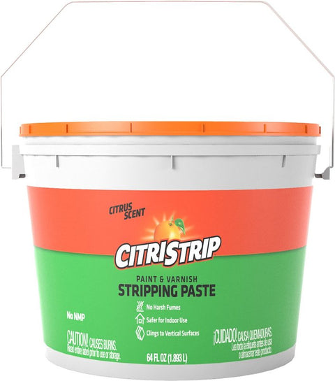 Citristrip HCG740 Paint and Varnish Stripper, Paste, Citrus, Orange, Pack of 4