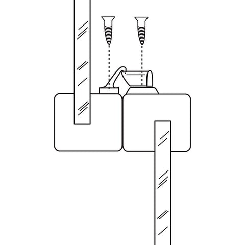 Prime-Line F 2574 Sash Lock, Zinc, Brass