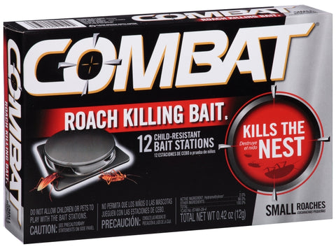 Combat 41910 Roach Bait, Characteristic, 0.42 oz
