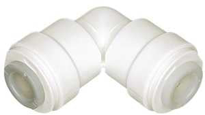 Watts PL-3032 Tube Elbow, 1/2 in, 90 deg Angle, Plastic, 150 psi Pressure