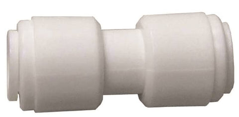 Watt PL-3015 Coupling Union, 5/16 in, Push Fit, 150 psi at 70 deg F, 60 psi at 140 deg F, 33 - 140 deg F, Plastic