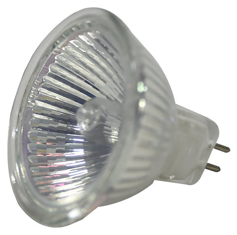 Sylvania 58514 Halogen Bulb, 20 W, GU5.3 Lamp Base, MR16 Lamp, Warm White Light, 200 Lumens, 3000 K Color Temp