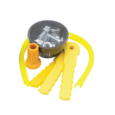 PivoTrim 17080 Trimmer Head, Hybrid, For: Curved and Straight Shaft Trimmers