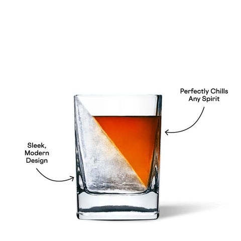 Corkcicle 7001 Whiskey Wedge, 9 oz, Plastic