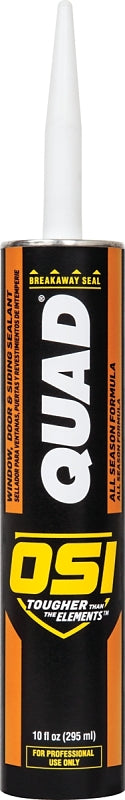 OSI 1637223 Advanced Formula Sealant, Almond 427, 7 days Curing, 20 to 100 deg F, 10 oz Cartridge, Pack of 12