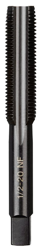 Milwaukee 49-57-5162 Straight Flute Plug Tap, 1/2-20 Thread, Fine Thread, HCS
