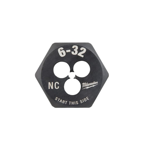 Milwaukee 49-57-5315 Threading Die, #6-32 Thread, NC Thread, HCS